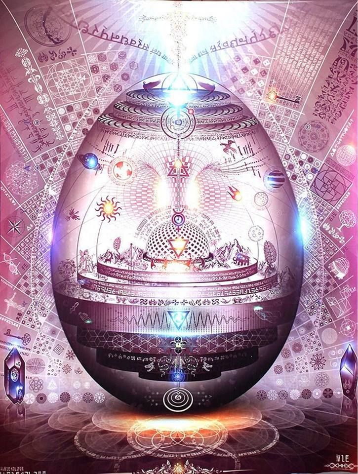 god like beautiful cosmic egg; alien hieroglyphs ; 8k resolution, by Benjamin Lacombe, Lori Earley, Bill Carman, Lisbeth Zwerger, complex 3D...