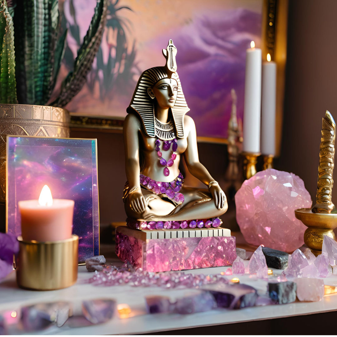Goddess Isis Altar