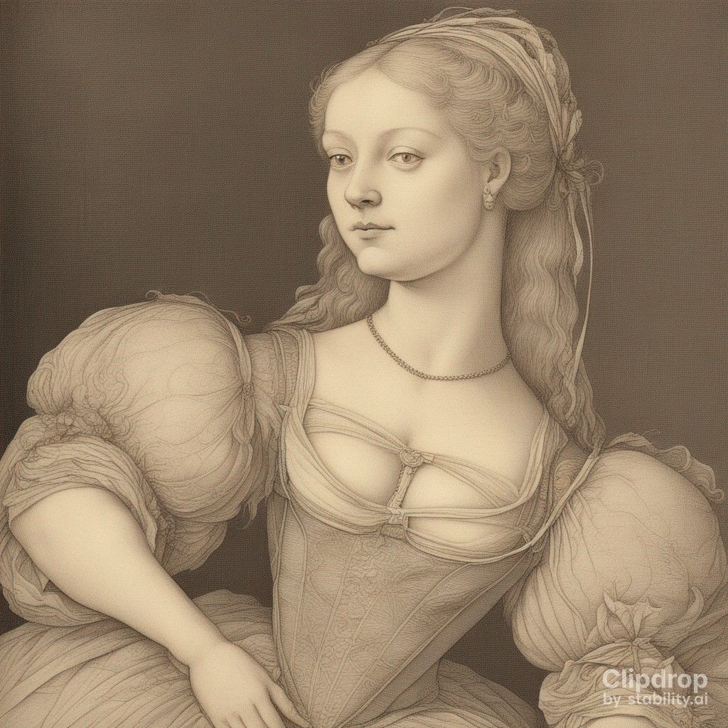 Portrait artist adventures: Cinderella by Leonardo da Vinci 