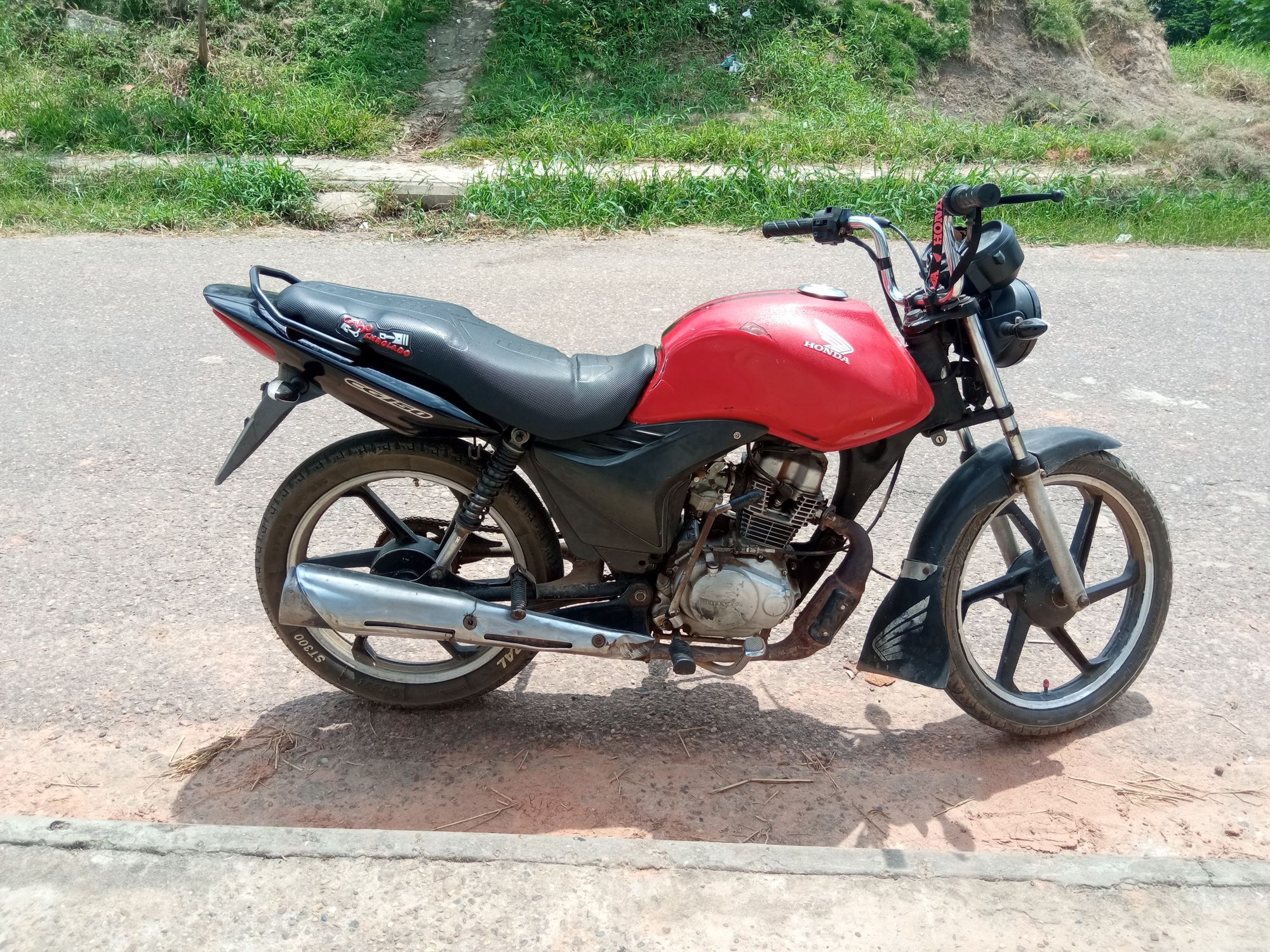 hd, afternoon, beach, Honda Fan 125 2009 tuning, sa style