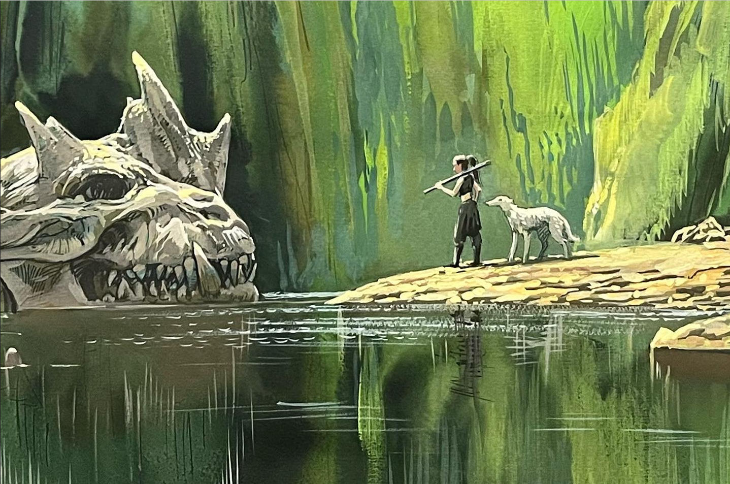 A teenage ninja girl