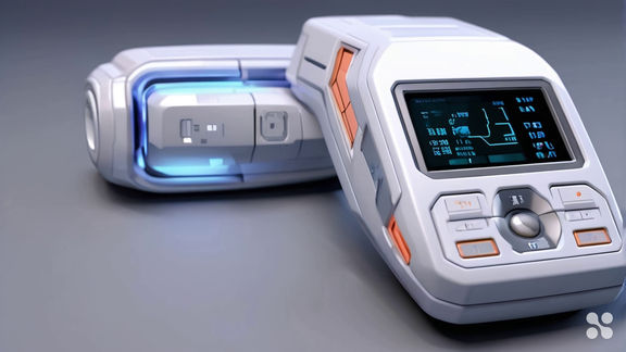 🩺 Medical Tricorder Device: Handheld devices provide quick health assessments and medical guidance.

Professional photography, bokeh, natur...