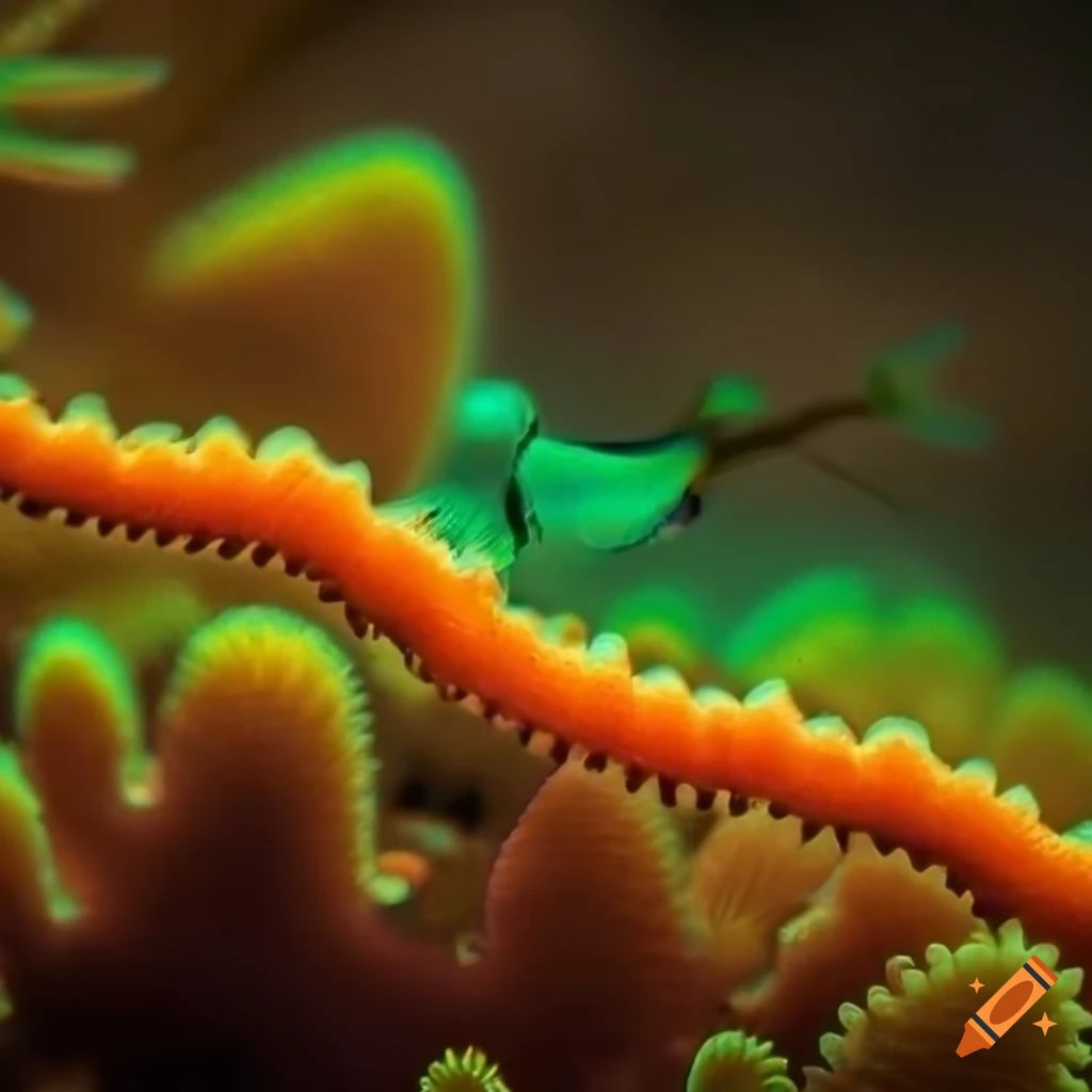 🌟 Embarking on a scientific micro photography journey, we explore the vibrant realm of colorful fish, coral, and water plants in a remote s...