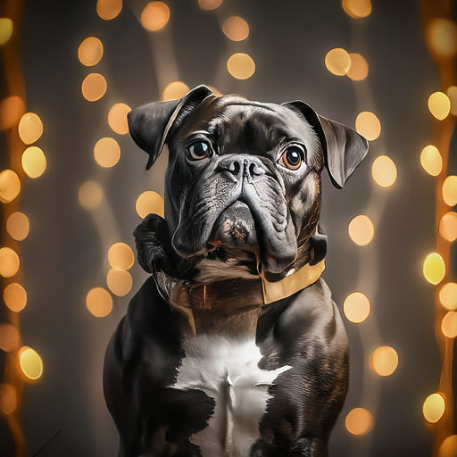Elegant Bulldog Composition ,

[

art

],

Professional photography, bokeh, natural lighting, canon lens, shot on dslr 64 megapixels sharp f...