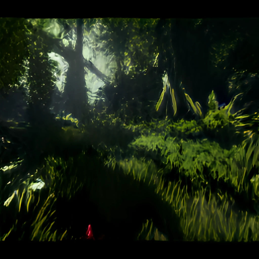 Create a surreal and hyperrealistic world using advanced technologies such as Unreal Engine 5, raytracing, global illumination, and quantum...