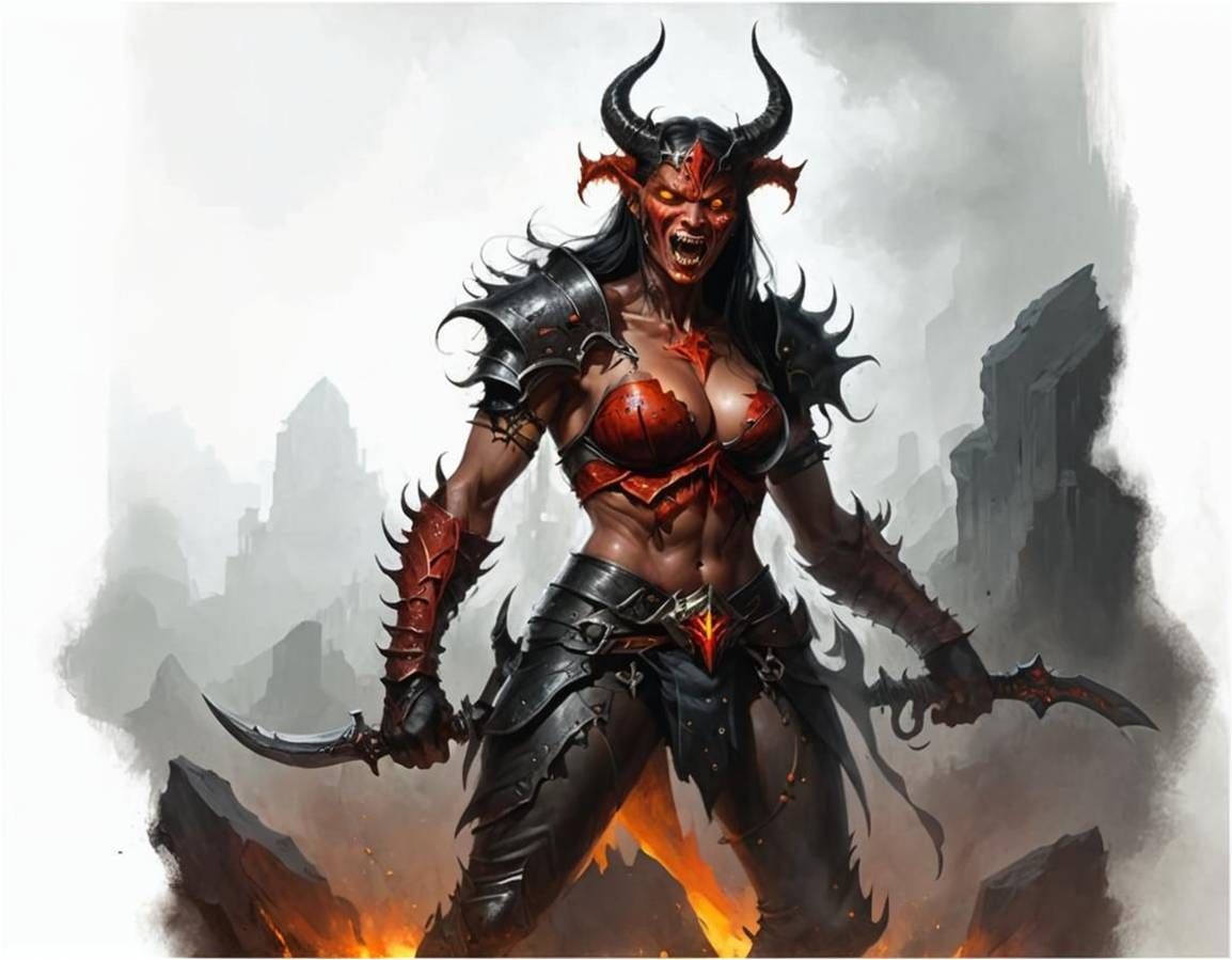 Demon warrior