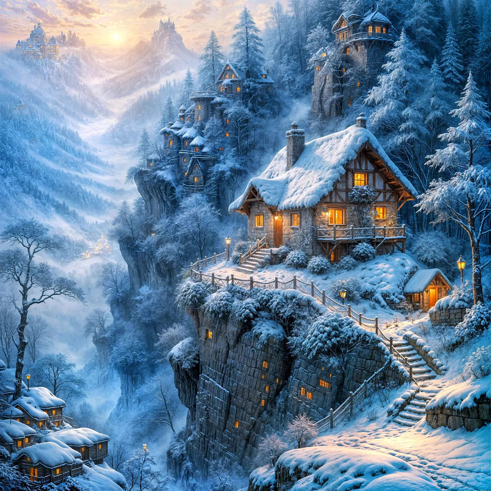 Aerith Gainsborough's house exterior, nestled within the Sector 5 Slums of Final Fantasy VII. The primary focus is the vibrant, wild flower ...