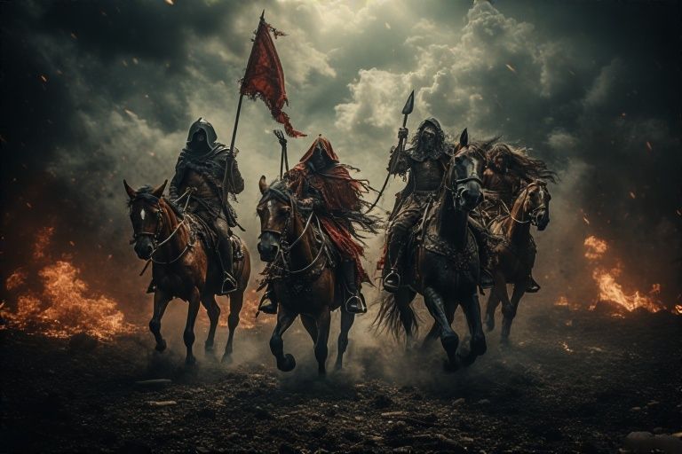 Book Of Revelation And The Four Horsemen Of The Apocalypse