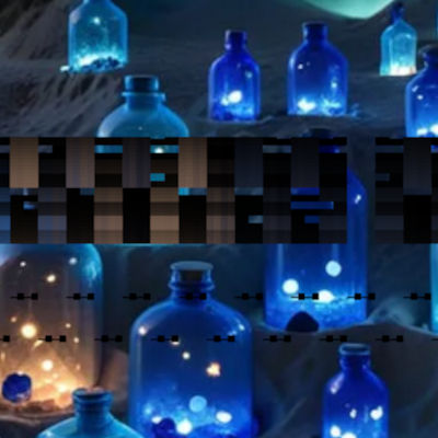 Magical Glowing Castles