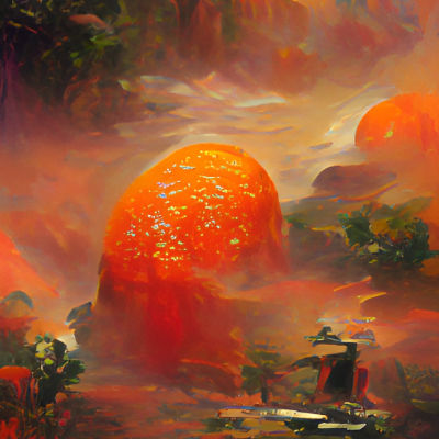 Massive Pumpkin in a Patch