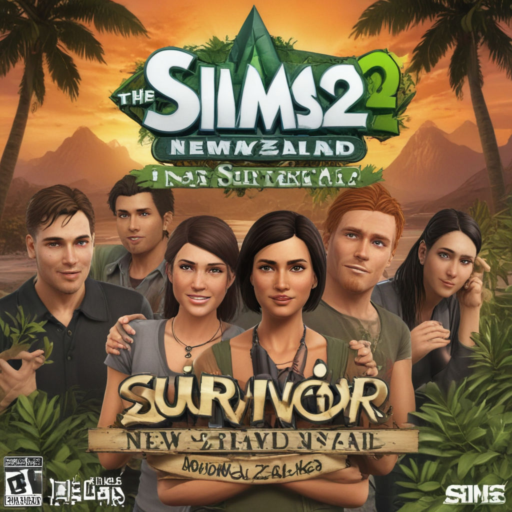 The Sims 2 Survivor New Zealand DVD Logo
