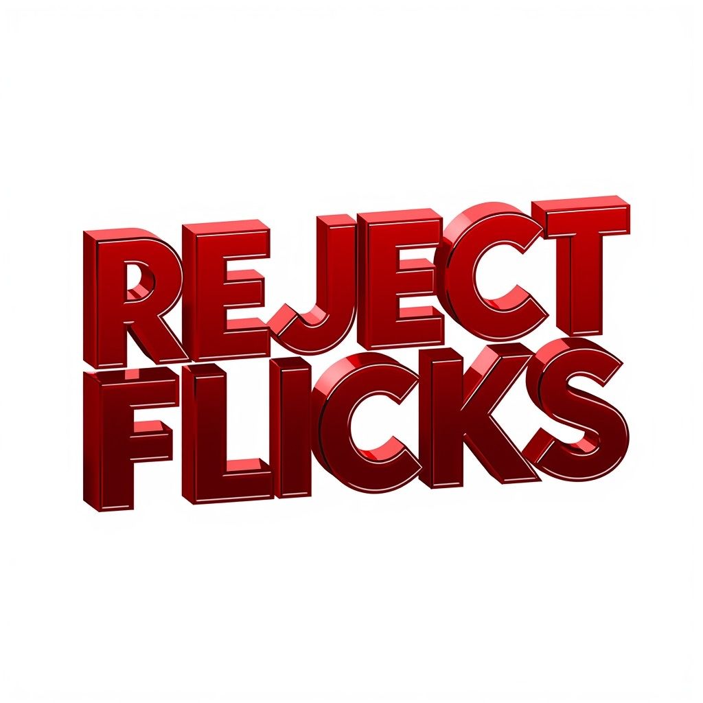 Add a director clapperboard laying face down, the clapperboard lays flat directly in front of the word mark, the length of the clapperboard ...