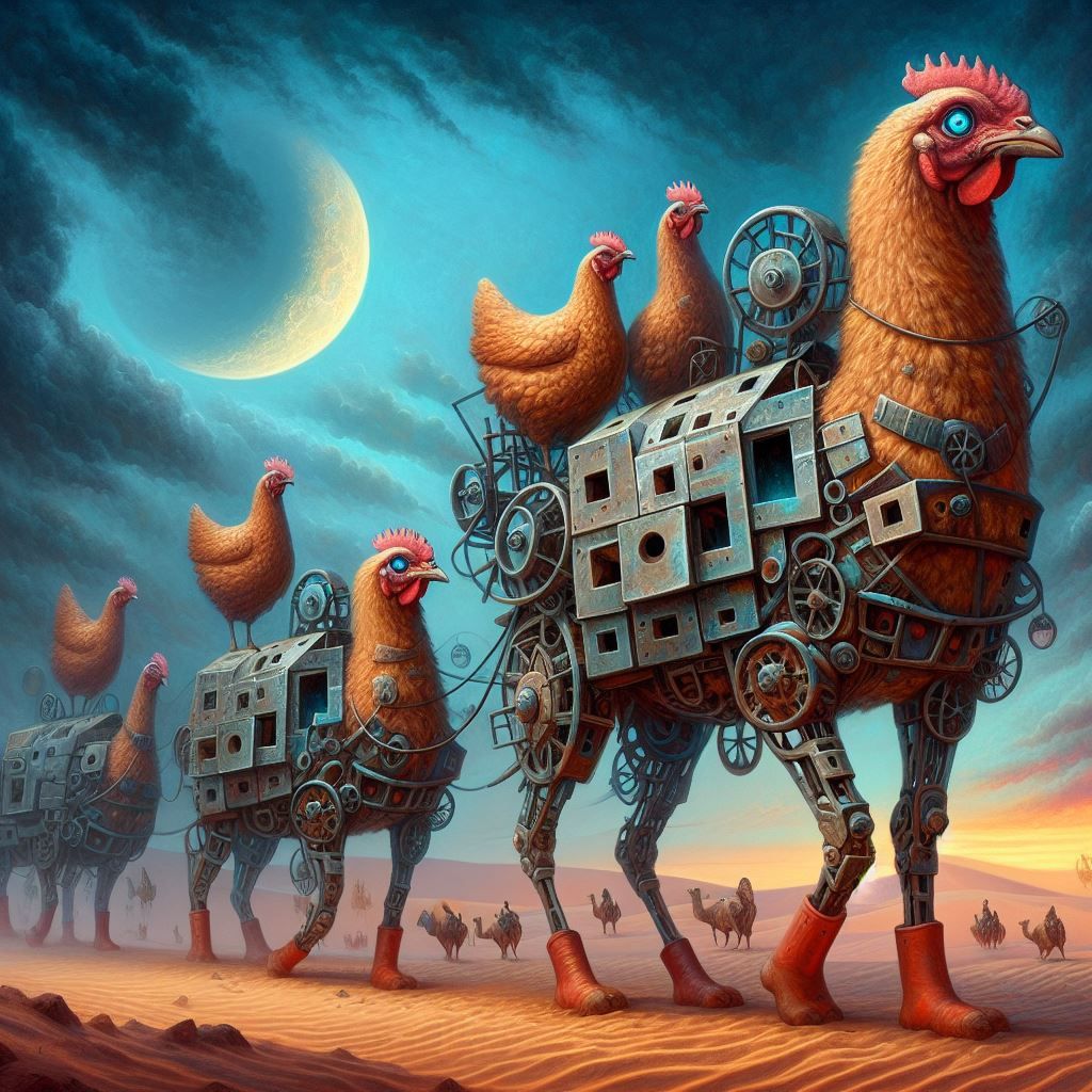 Hi-Tech Caravane after the Big Blast