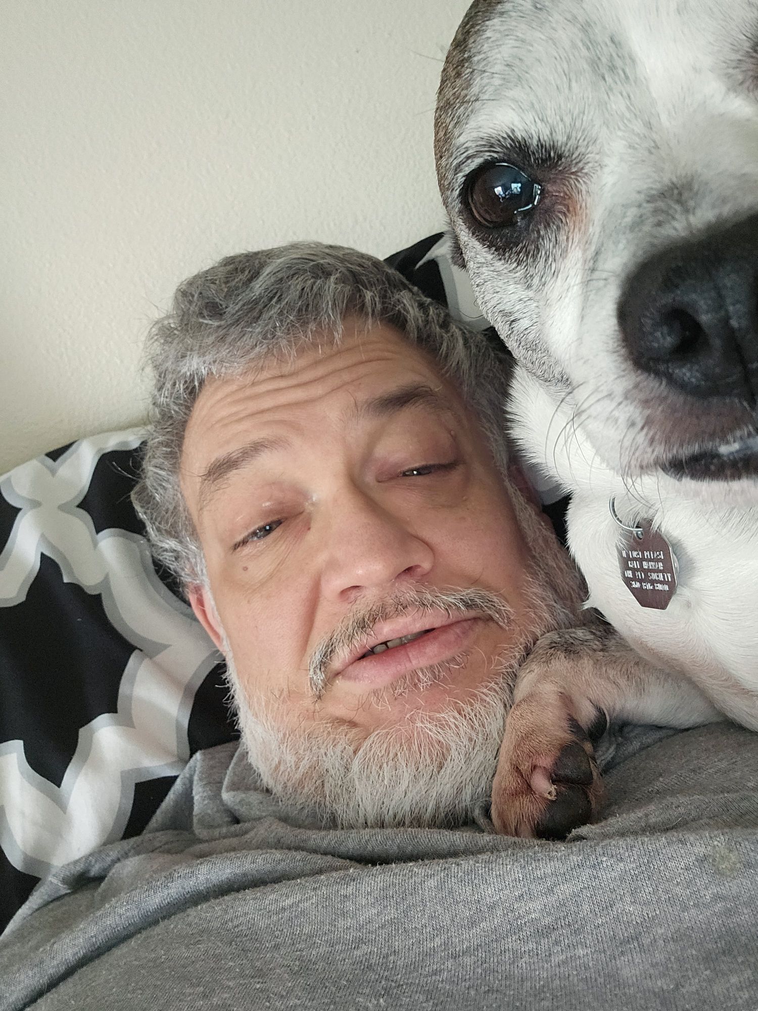 excited doggy, happy owner!