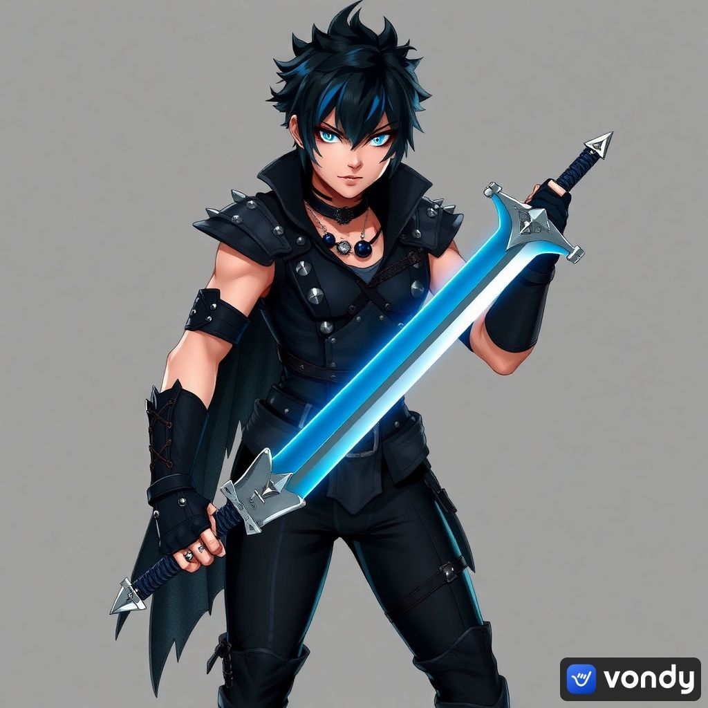 The background should be of a bloodied battlefield. With a crescent moon gazing down at them 