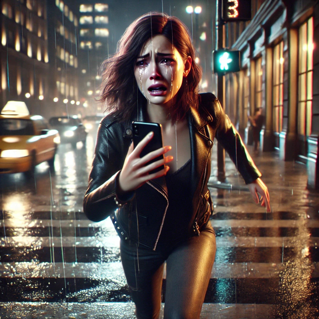 Corro a pedir un taxi, quiero largarme de aquí.