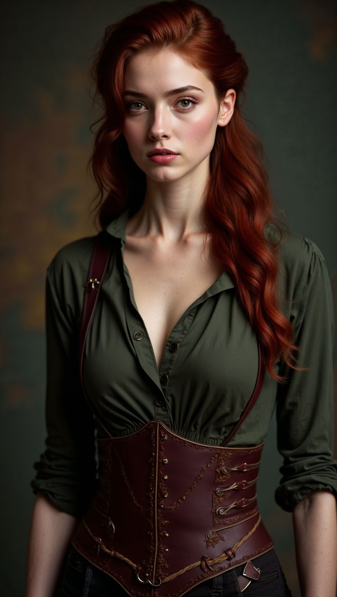 <lora:My Face Flux:1.0> Image is a photograph featuring a Scottish fairy woman with delicate wings, fair skin, and extremely long, wavy aubu...