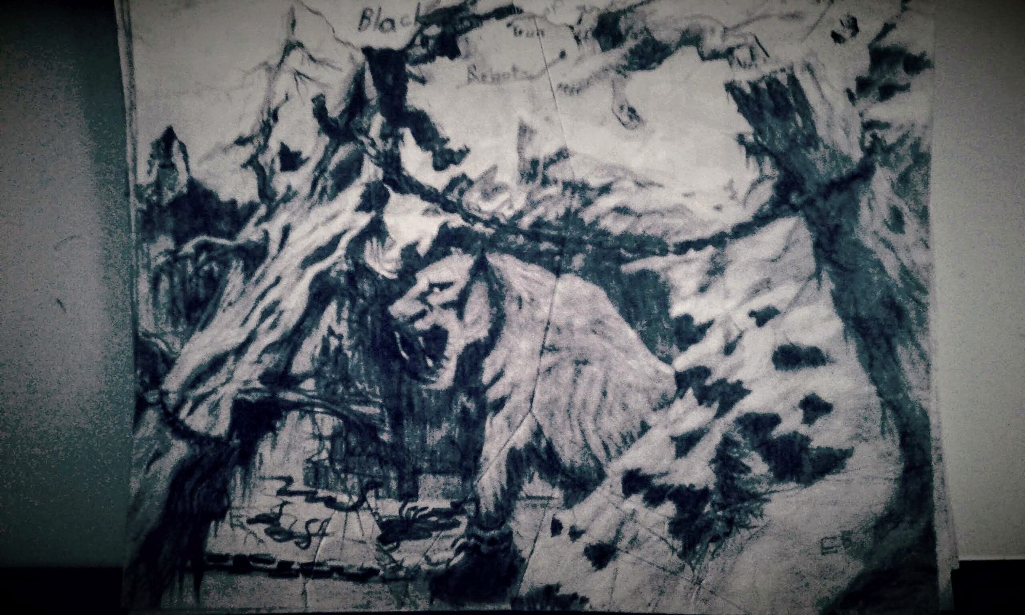 Giant canyon beast of burden 