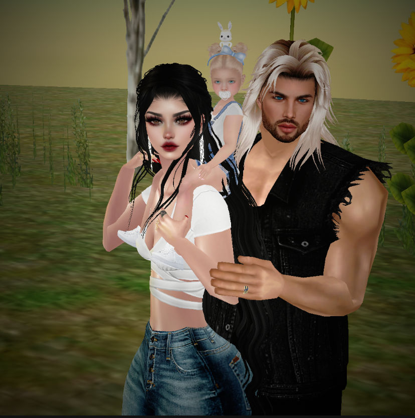 Mom, Dad, and daughter, elven