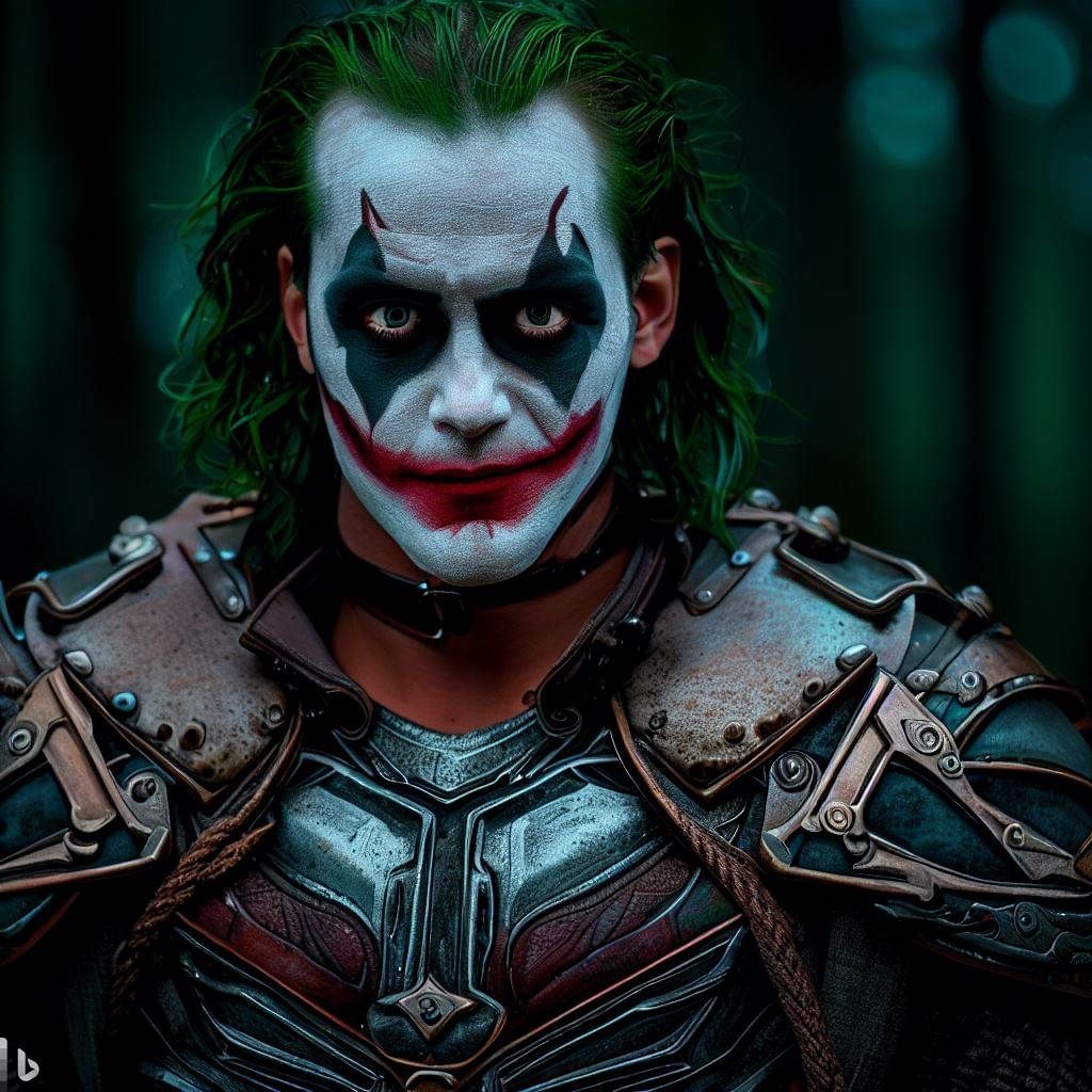 joker in armor