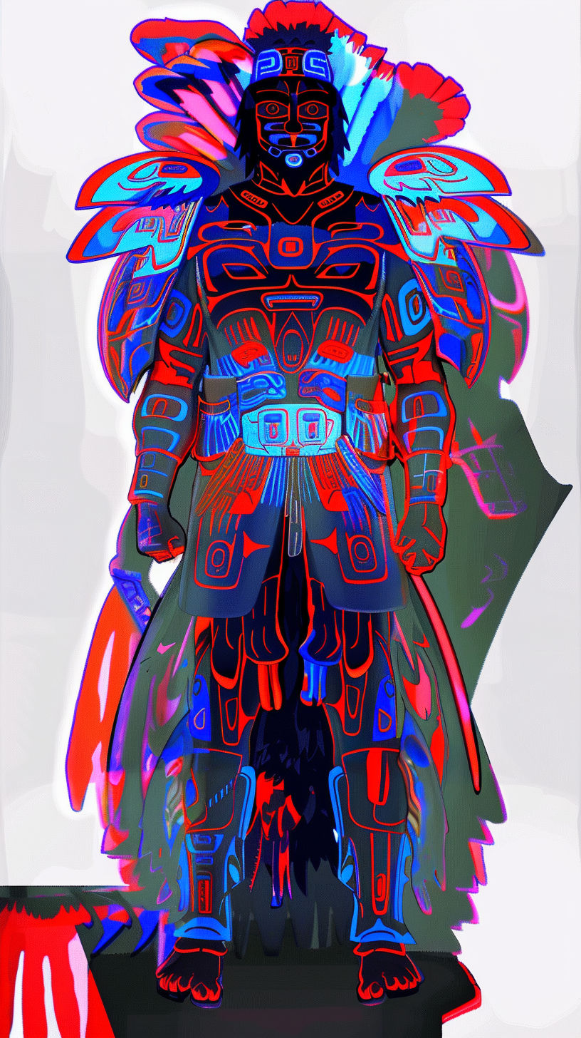 Tale from Tlingit art... 