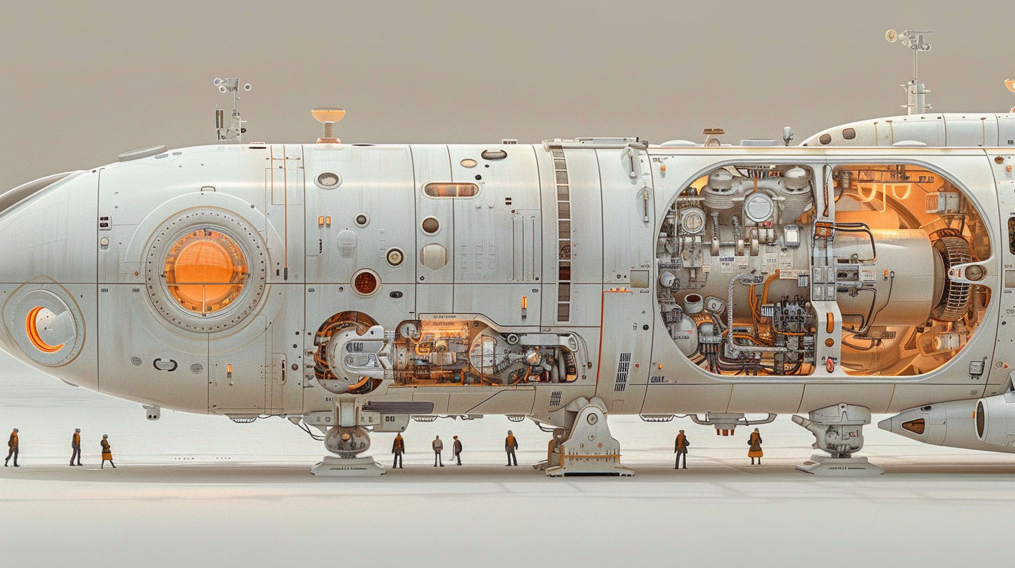 RUNTIME:LONG Flux isometric study of archaic museum quality