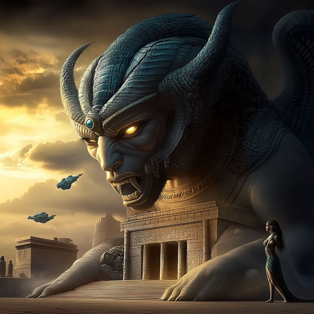 Paleofuturism a Sumer-Messiah, interesting warpling known as Tiamat shows her winding-wound