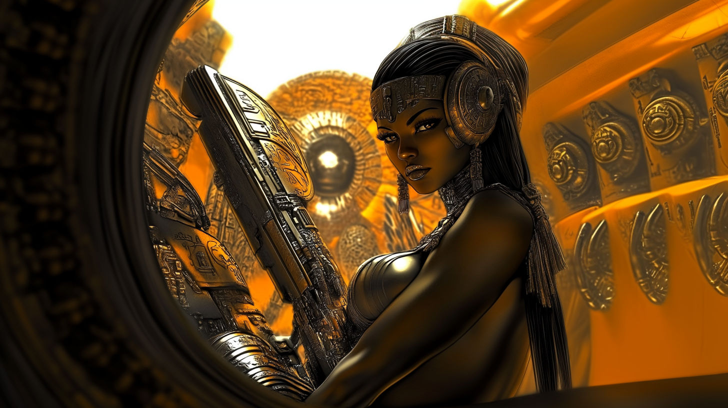 Harappan symbol of Cyber-Spatial Warfare III