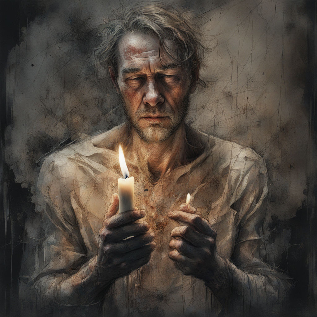 Flickering flame of Hope