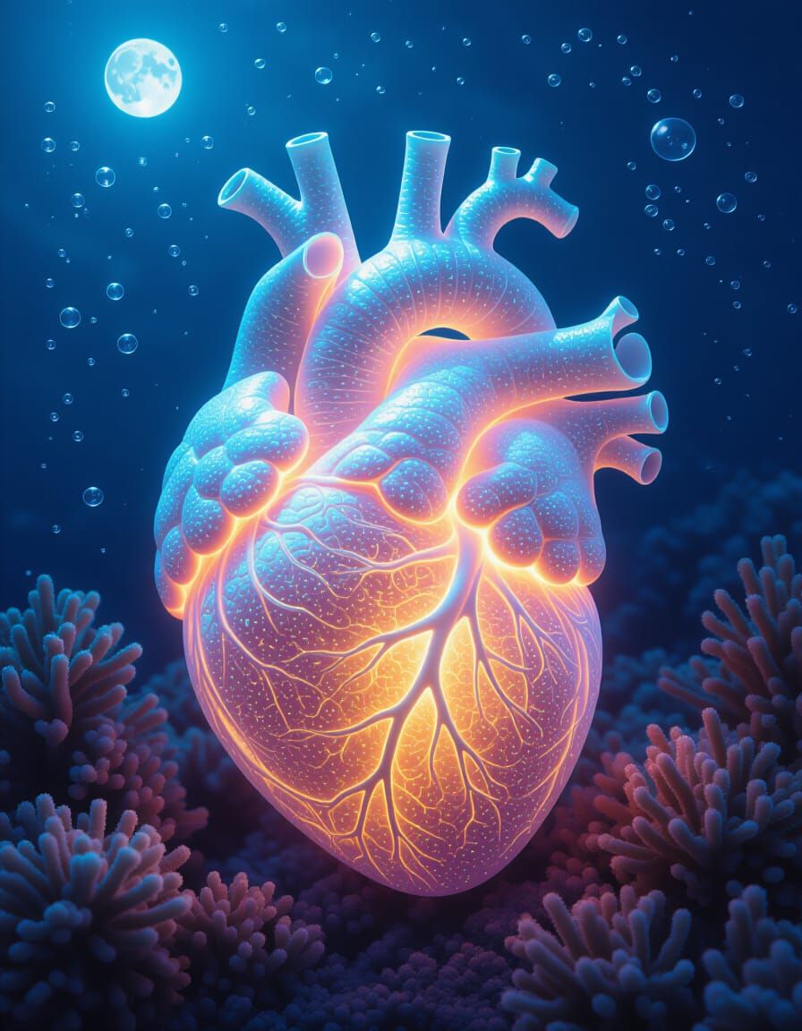 The Living Heart of Coral 