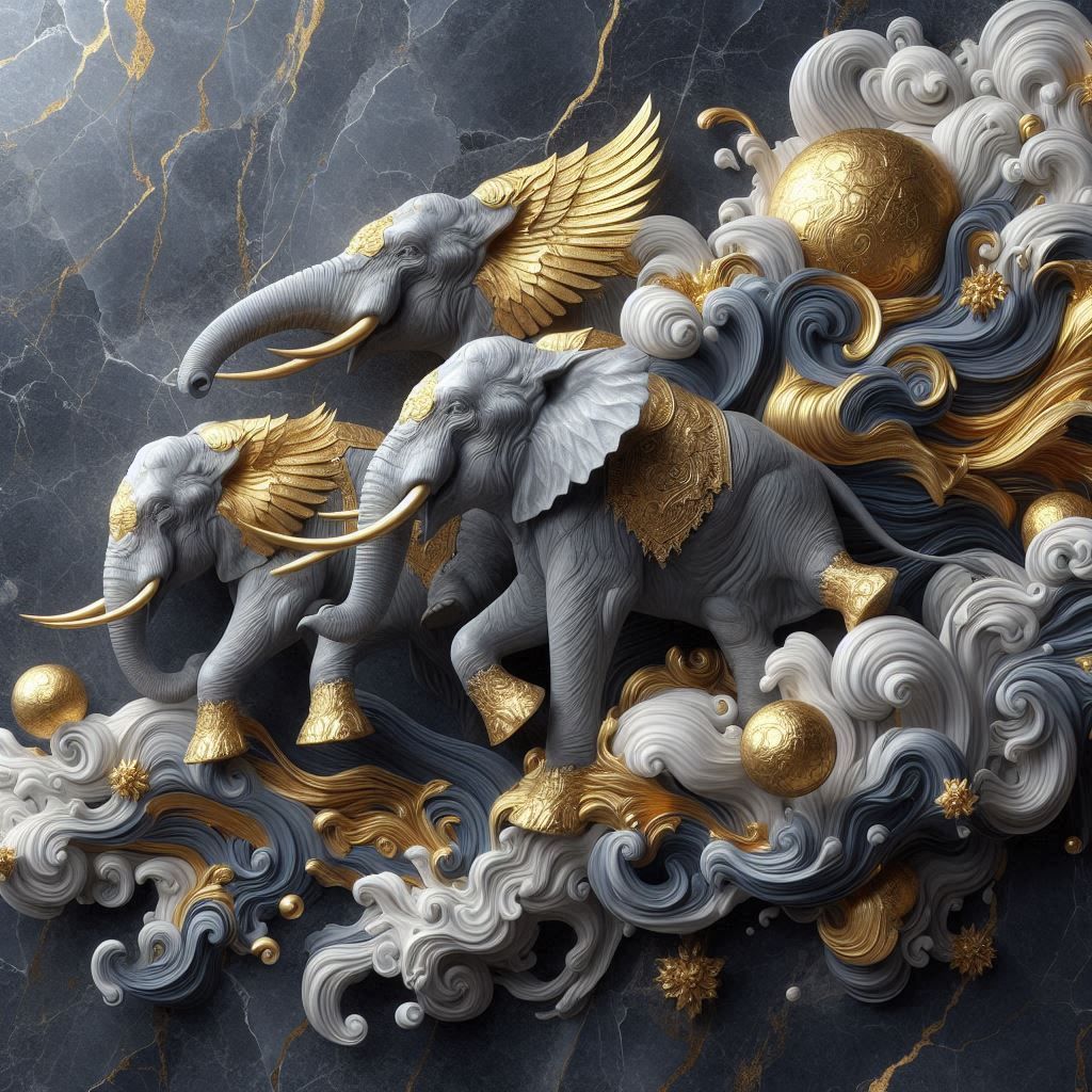 ginger blue eyes cat sitting on a king throne all dressed in gold detailed matte painting, deep color, fantastical, intricate detail, splash...