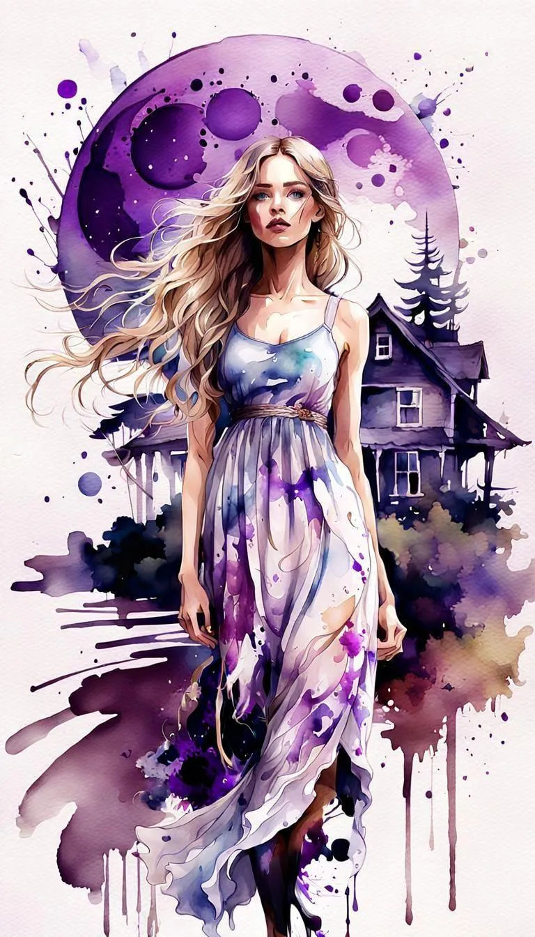 A rainy night through the window, with a cozy corner and a 2-year-old little boy curled up in a duvet