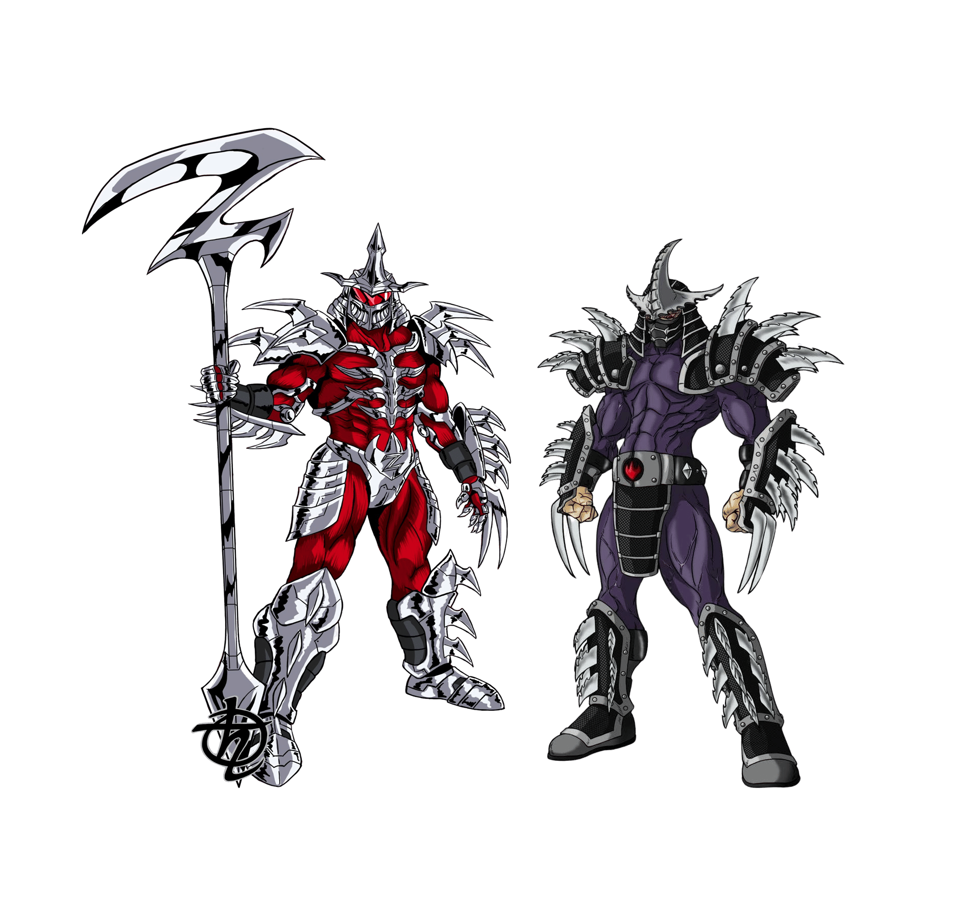 Lord Zedd x The Shredder