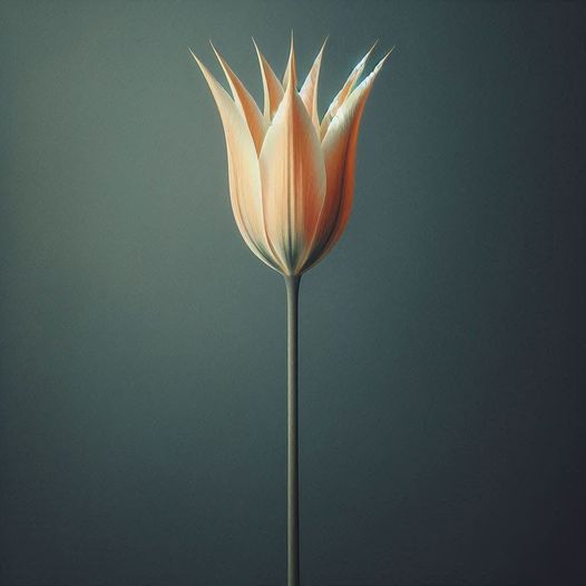 tulip on the marble 