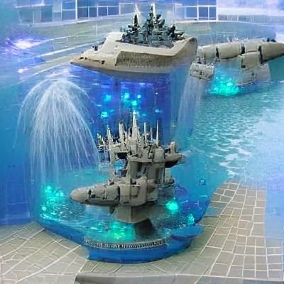 Fountain land
