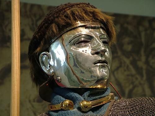 A golden soldier