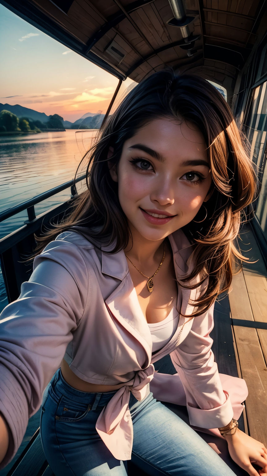 Selfie with a happy memory