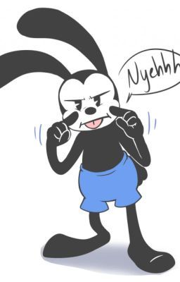 Build Oswald the Lucky Rabbit Cartoon style With a paintbrush in his hand