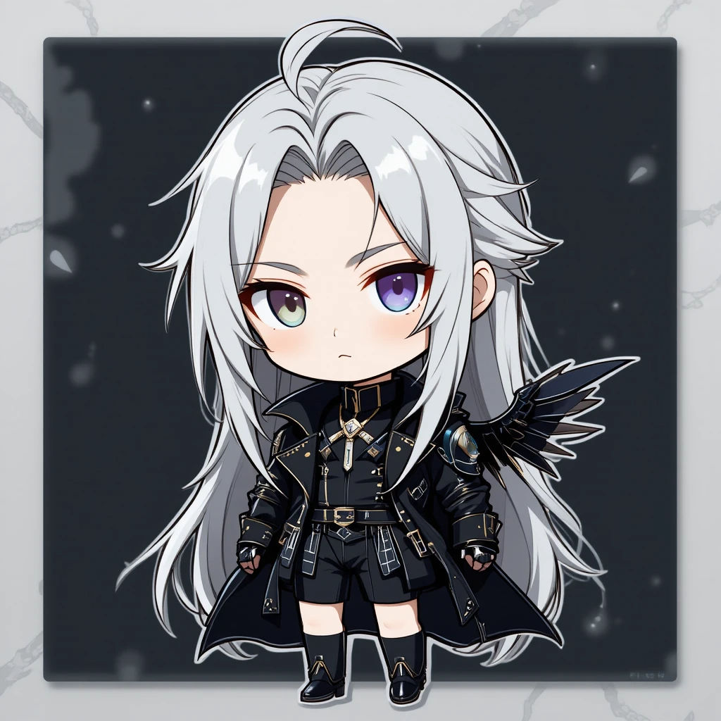 sephiroth chibbi Boy cute kid 
dance pose and say be cool and be great Sephiroth is the main antagonist of Final Fantasy VII There was one S...