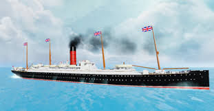 RMS Carpathia sailing on the open ocean