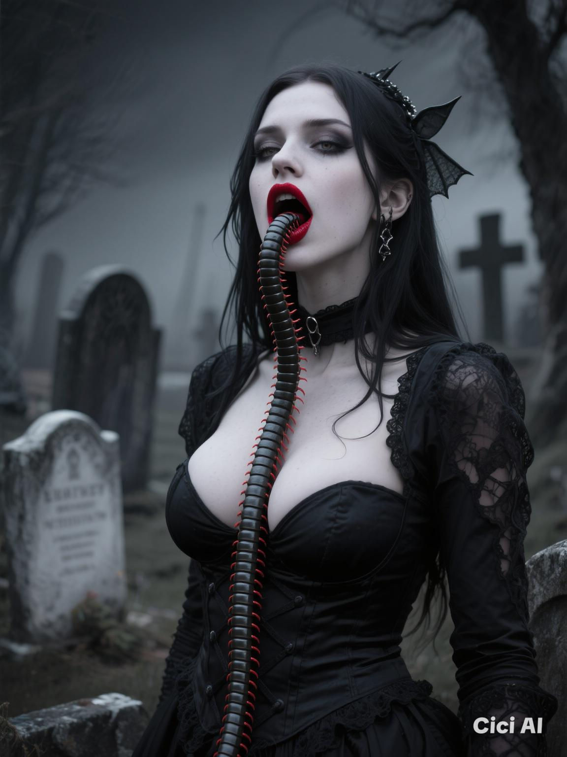 Generate images: Generate images: A hyper-detailed, surreal portrait of a woman’s head, elegantly split wide open, revealing an intricate in...