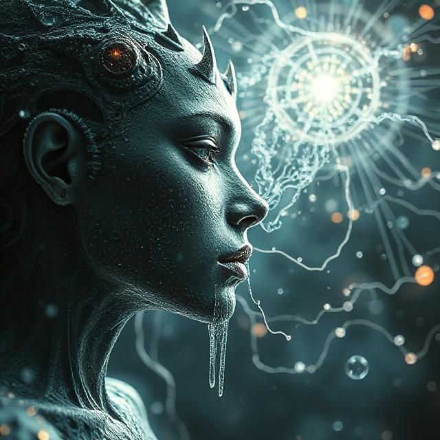 Your tears cannot bind me anymore maniceye image optical illusion aetherical aurex in magnetic flux with superfluid helium beaded sincerity ...