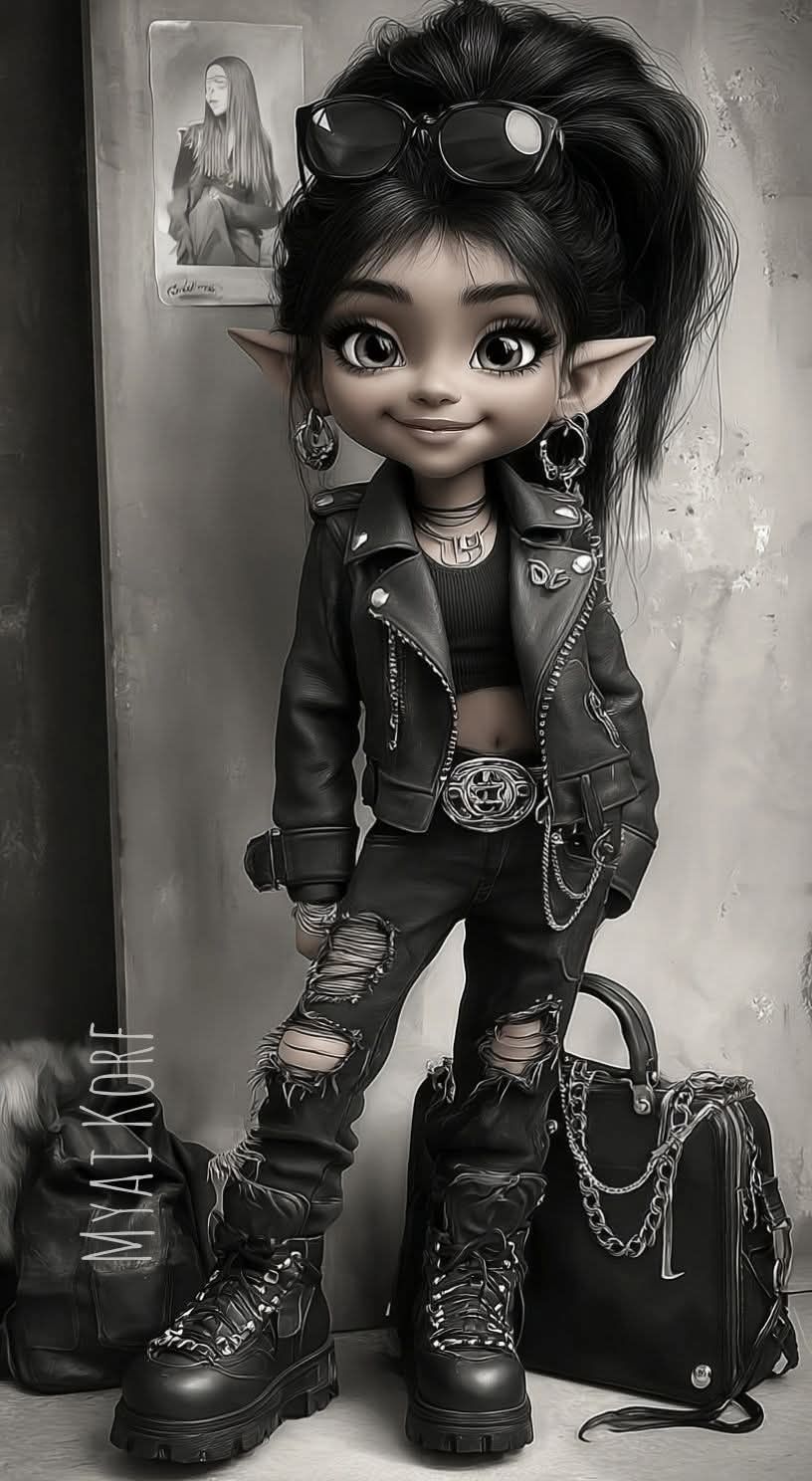 Close-up portrait, Beautiful young woman resembling a young Elizabeth Taylor, with shoulder length loose flowing hair, wearing a black cockt...