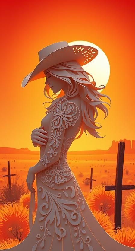 STYLE: "A fusion of Yulia Brodskaya + Eiko Ojala + dimensional papercraft where Brodskaya's quilling technique transforms all elements into ...