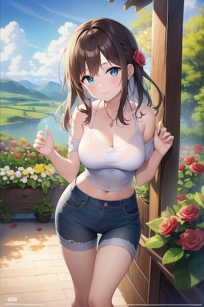 Give her a tough expression, red hair, wider hips, bigger breast's, and more revealing clothes.