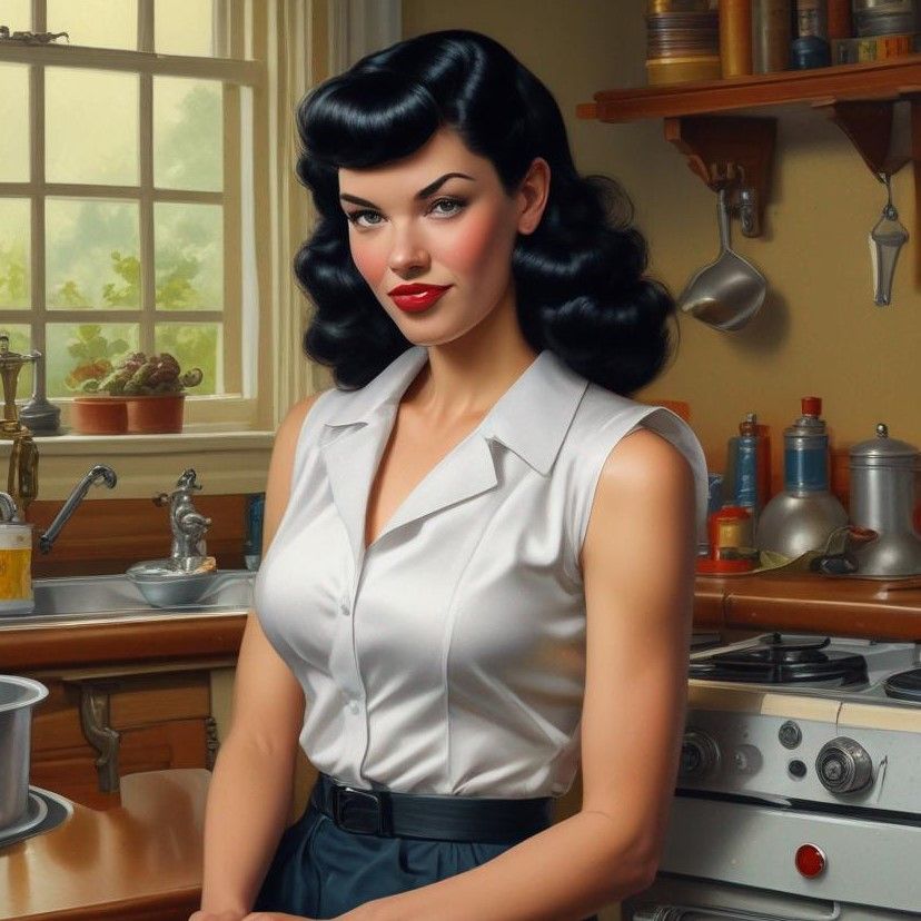 Bettie in the Kitchen