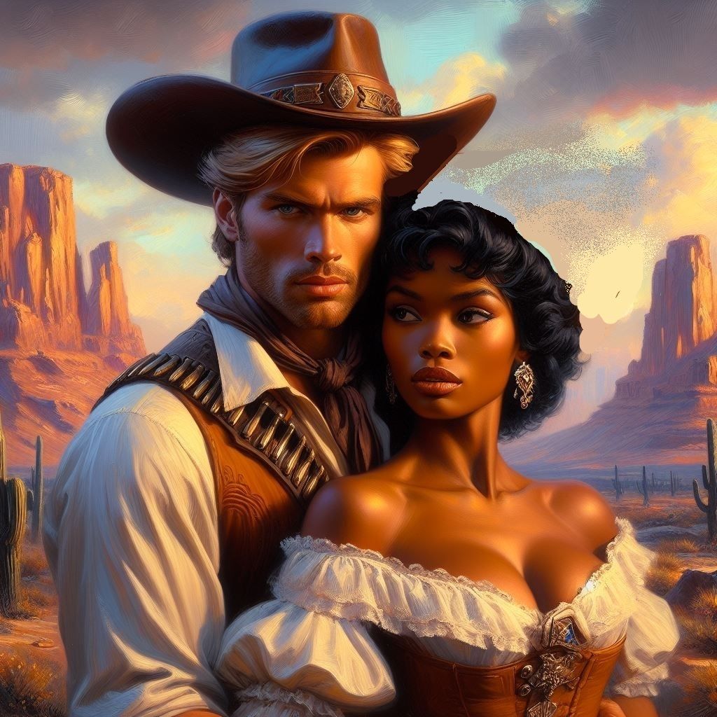 Surreal Cowboy Couple