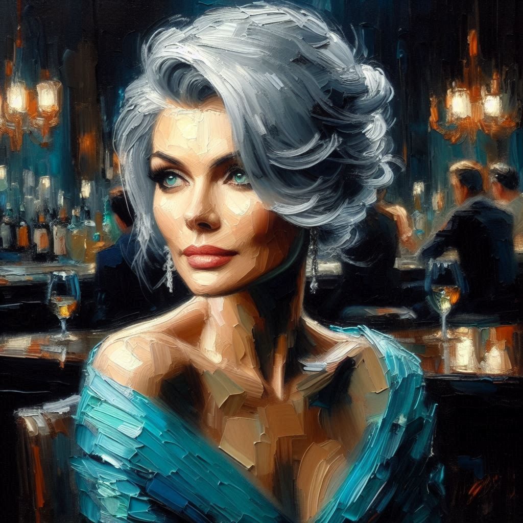 A Pretty Platinum Blond