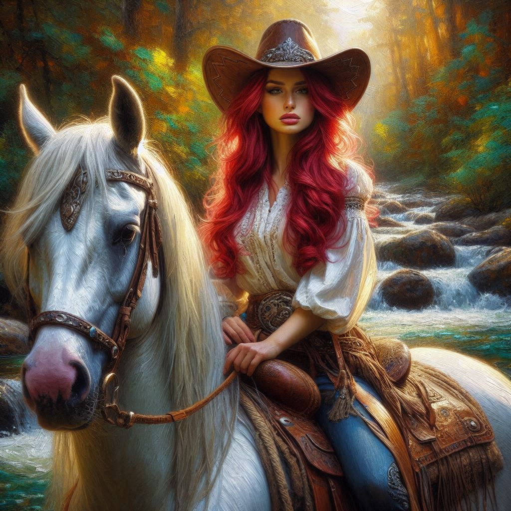 "Ridin' the River" Photo-Portrait