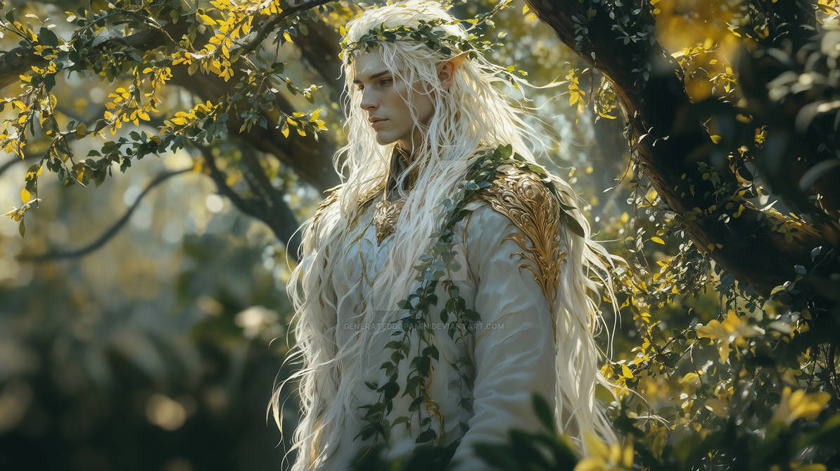 In the land of Everdawn, where the golden light of the eternal sun bathed the world in a soft, unending glow, the ancient warrior knelt befo...